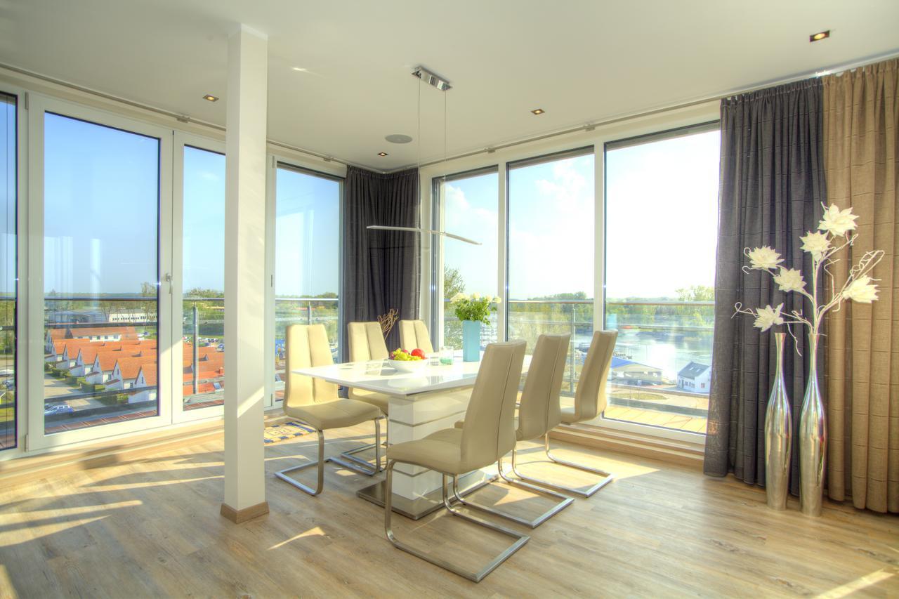 Appartement Penthouse Mueritzblick à Rechlin Extérieur photo